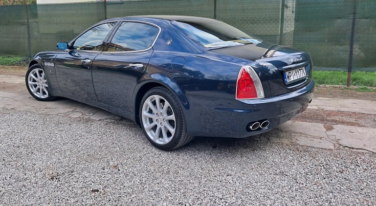 Maserati Quattroporte cena 95900 przebieg: 49000, rok produkcji 2007 z Piaseczno małe 106